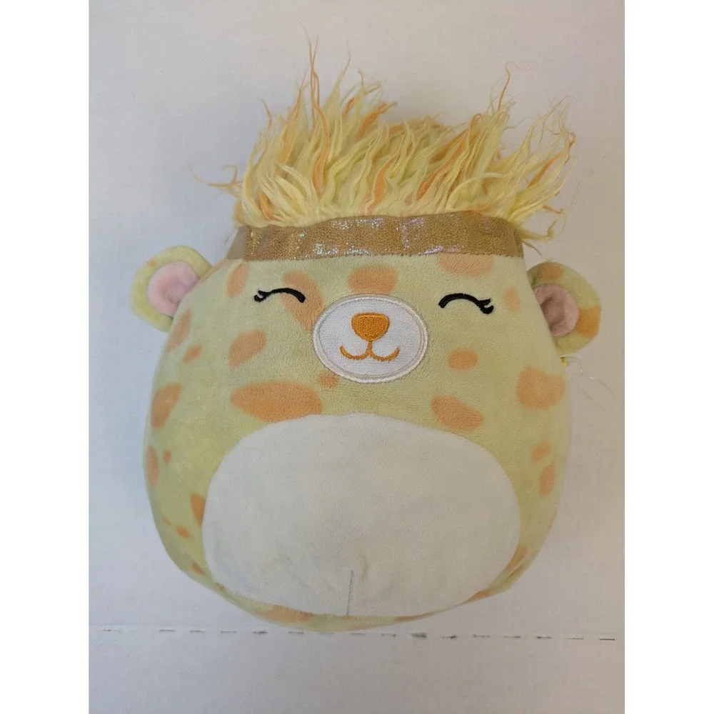 Squishmallows Lexi the Yellow Cheetah Cat Squish-Doos 12